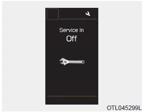 Hyundai Ioniq. Information mode