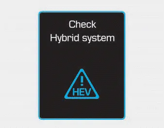 Hyundai Ioniq. LCD Display Messages