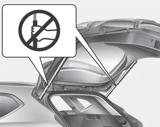 Hyundai Ioniq. Liftgate